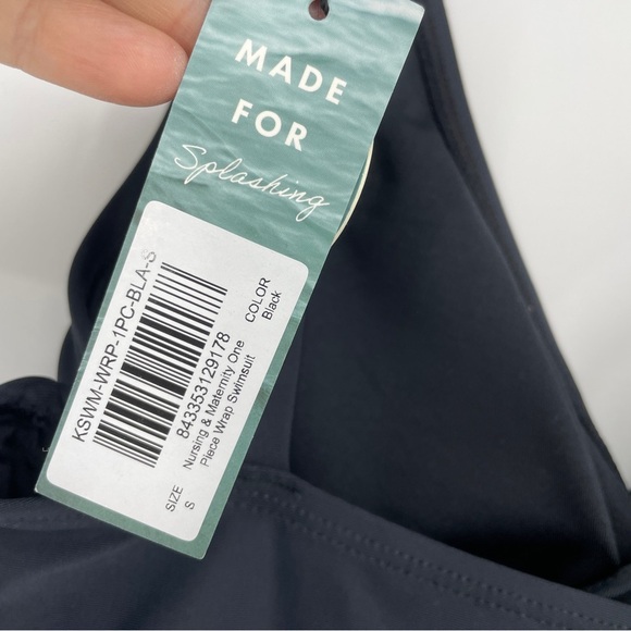 Kindred Bravely Black Ruffle One Piece Swimsuit - Picture 7 of 7